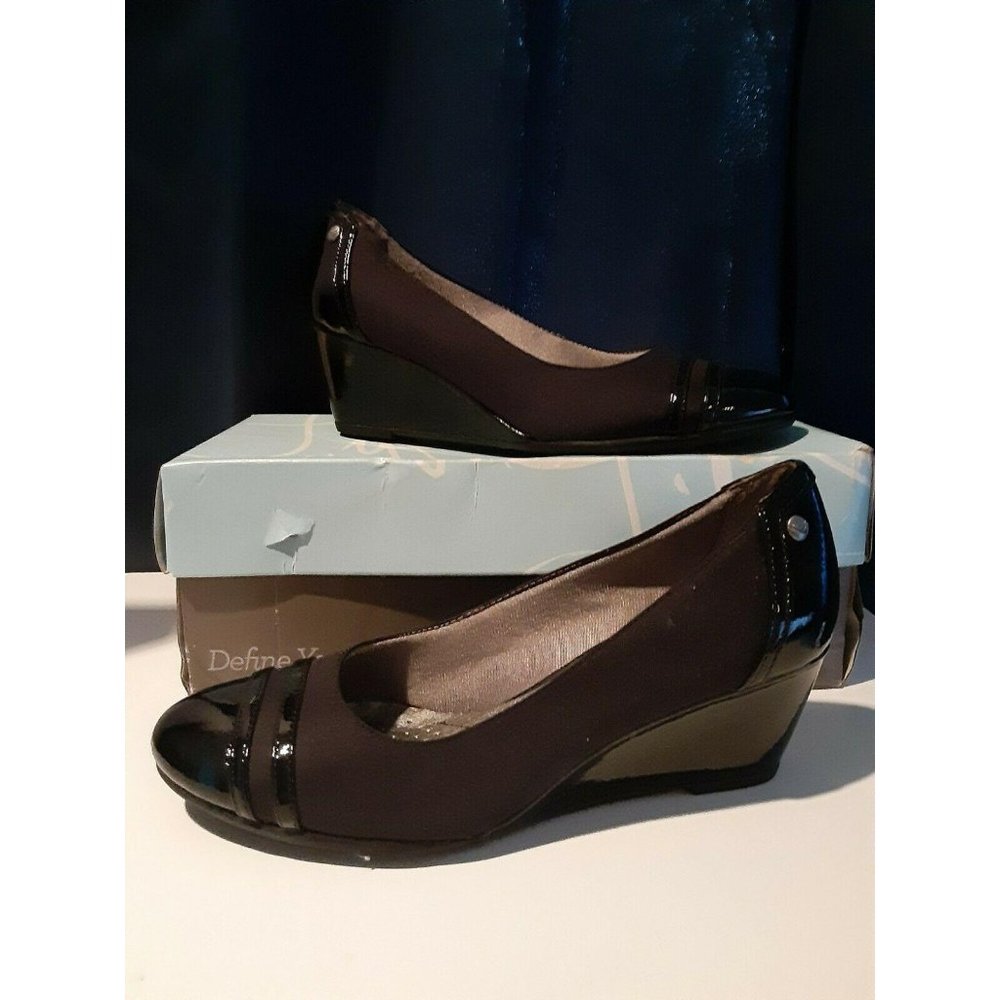 LIFE STRIDE JULIANA 7.5 SOFT SYSTEM Black Heels